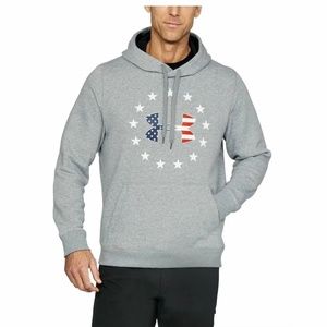 Under Armour Flag Grey Hoodie
